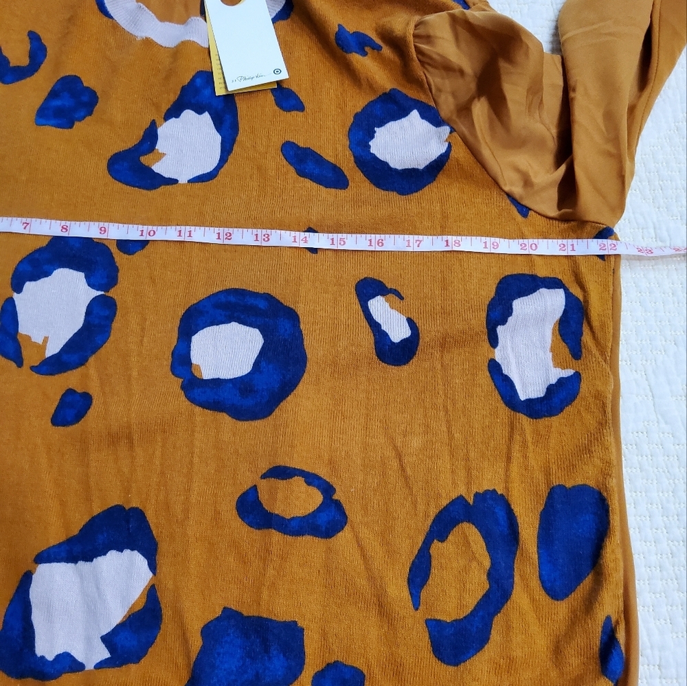 3,1 Phillip Lim for Target Animal Print Blouse Size XL - Picture 9 of 11